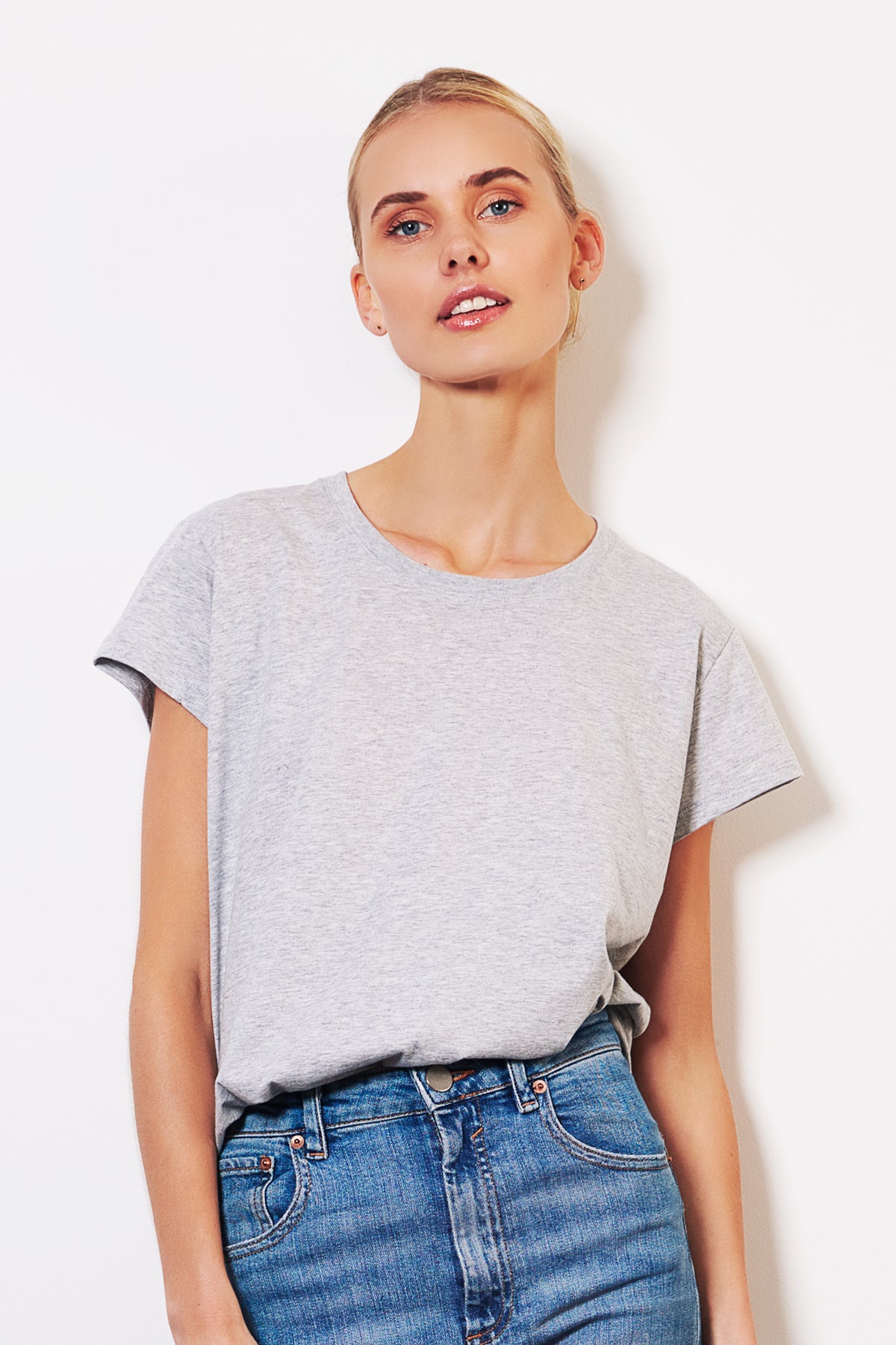 Crew Tee |  marle grey