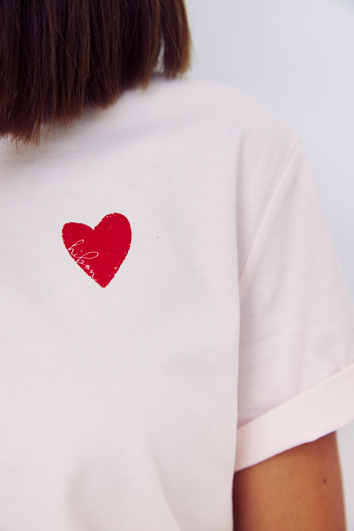 hibon boyfriend tee - white