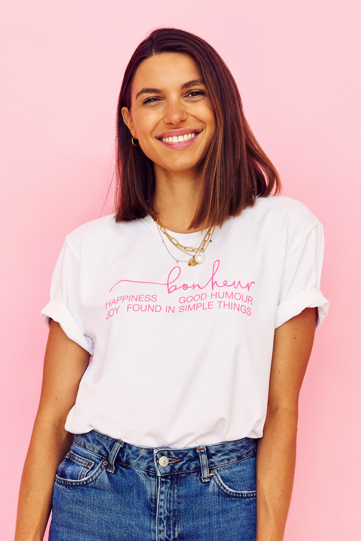 bonheur boyfriend tee