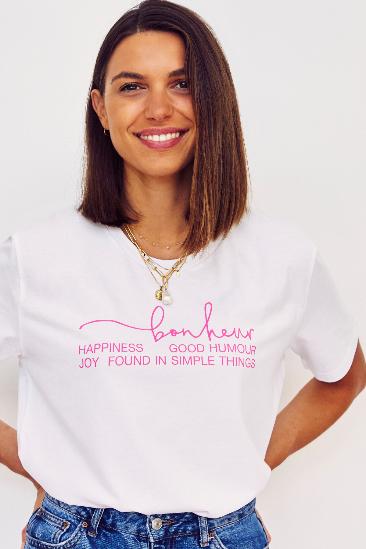 bonheur boyfriend tee